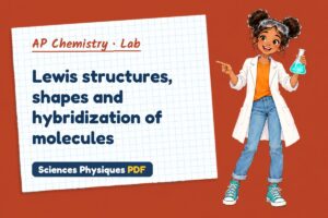 Lewis structures, shapes and hybridization of molecules