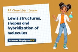 Lewis structures, shapes and hybridization of molecules