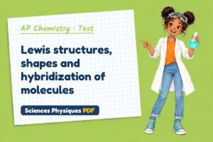 Lewis structures, shapes and hybridization of molecules