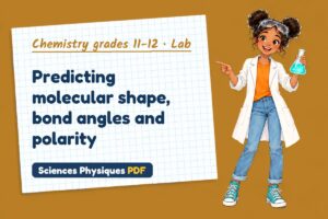 Predicting molecular shape, bond angles and polarity
