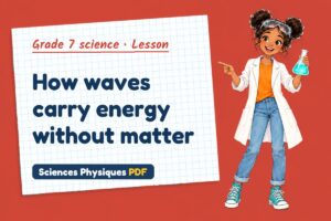 How waves carry energy without matter