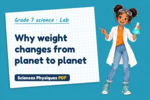 Why weight changes from planet to planet