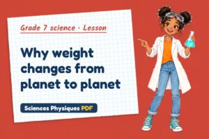 Why weight changes from planet to planet