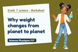 Why weight changes from planet to planet