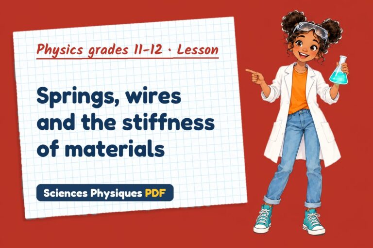 Young modulus notes and lesson for A Level physics (free PDF download)