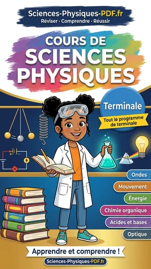 Jaquette : Cours de sciences physiques Terminale en PDF