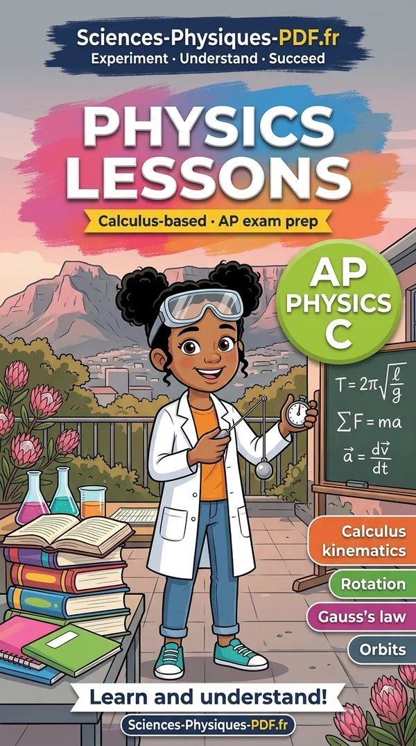 Book cover: AP Physics C lessons