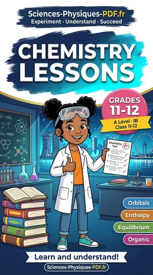 Cover: chemistry grades 11-12 lessons in PDF