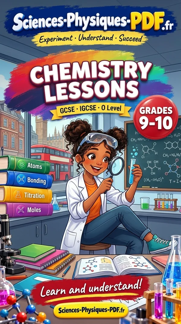 Book cover: chemistry grades 9-10 lessons