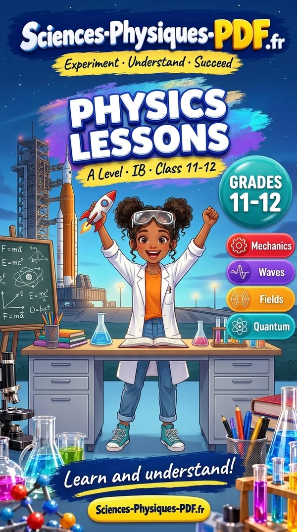 Book cover: physics grades 11-12 lessons