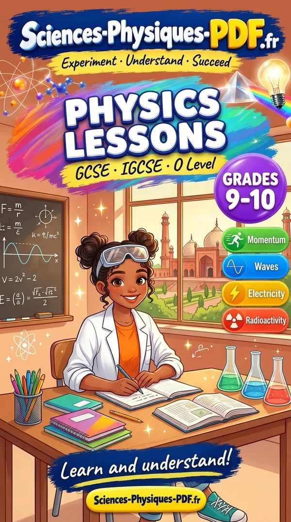 Book cover: physics grades 9-10 lessons