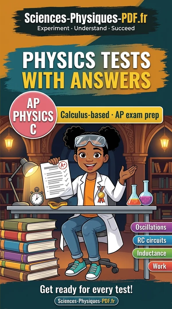 Book cover: AP Physics C tests with mark schemes