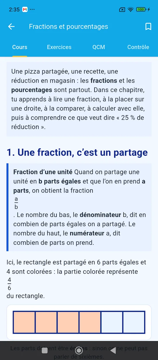 Screenshot of the Maths Facile app with the Mathbot robot (8)