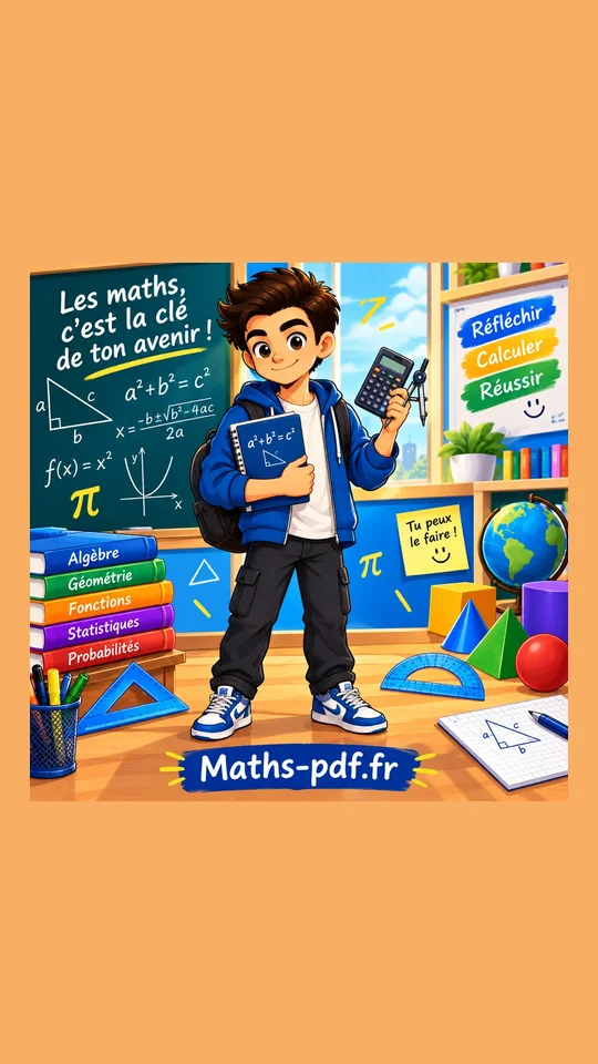 Screenshot of the Maths PDF math lessons app on a phone (1)
