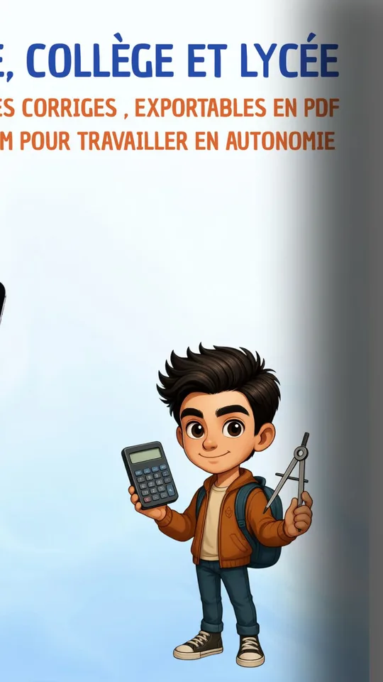 Screenshot of the Maths PDF math lessons app on a phone (9)